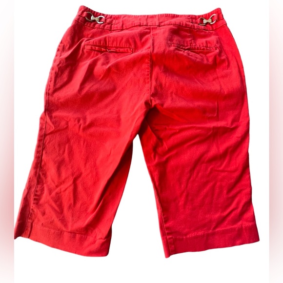 New York & Company Women's Cropped Capri Linen
Pants Size 4 Red
• - Picture 4 of 6